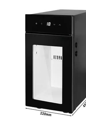 Milchkühlschrank mit Glastür